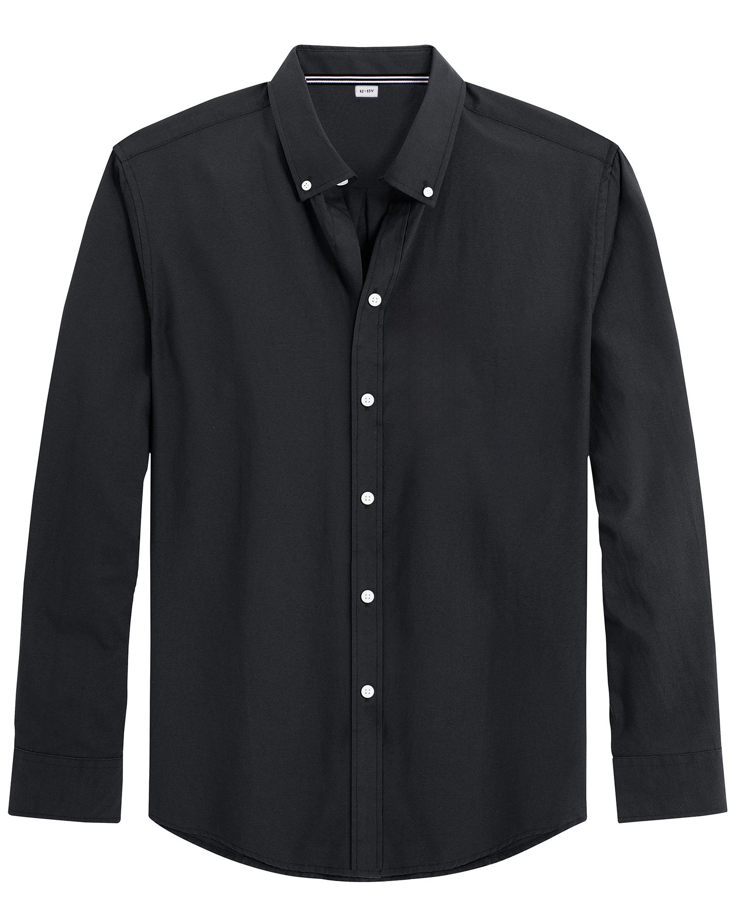 J.VER Langarm-Oxford-Hemd für Jungen mit Button-Down-Kragen