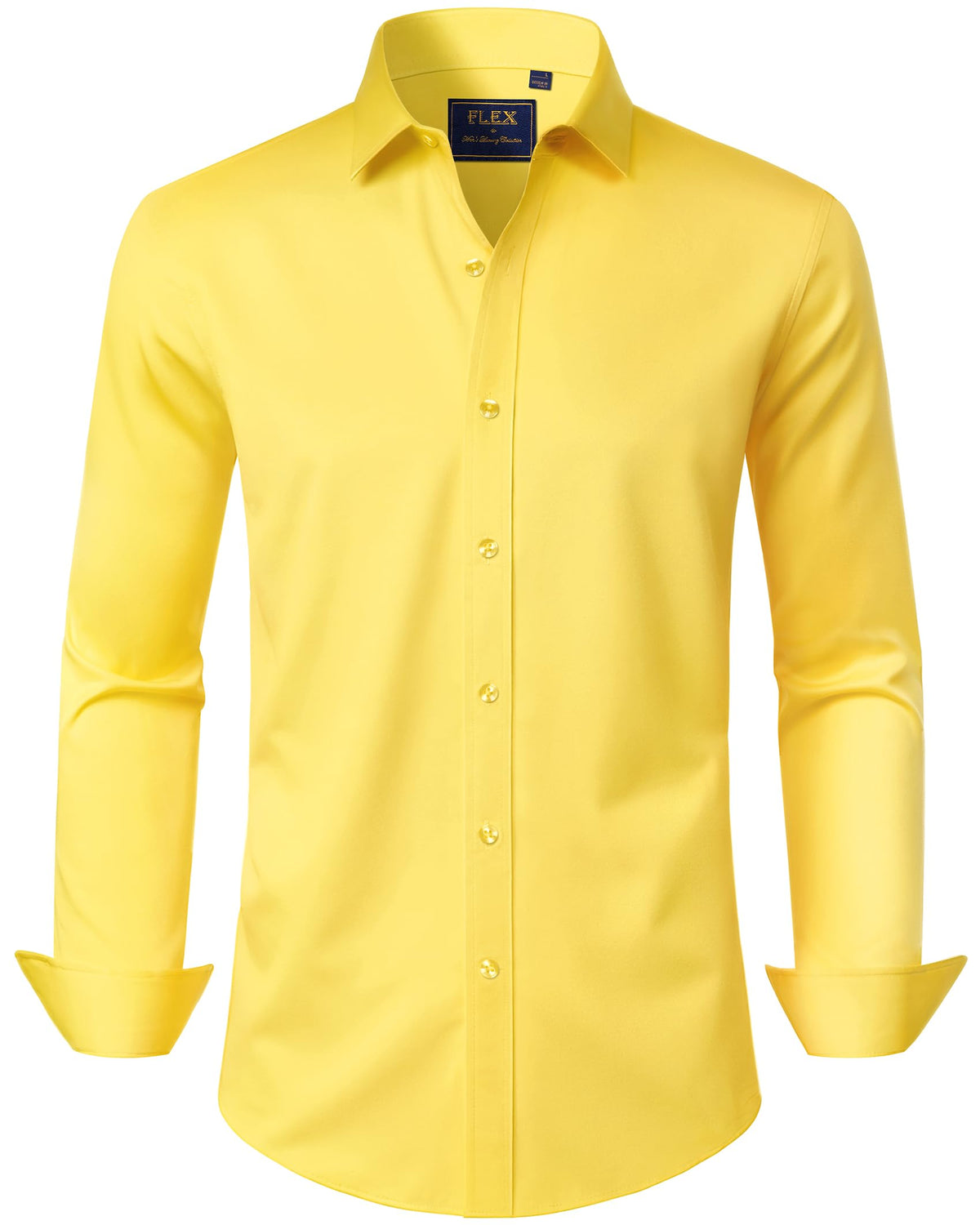 J.VER Solid Stretch Wrinkle-Free Formal Shirt