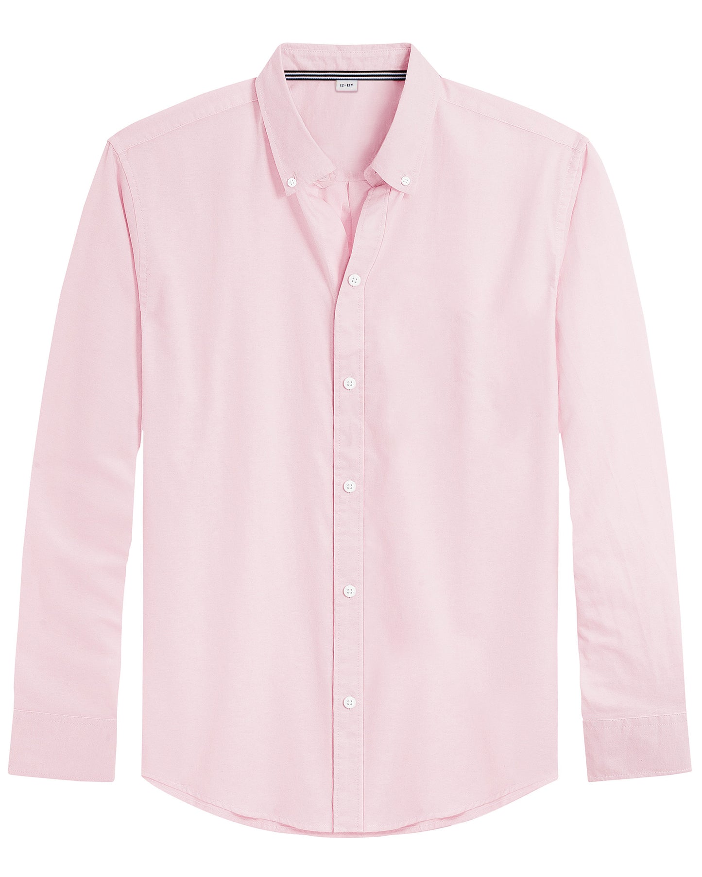 J.VER Langarm-Oxford-Hemd für Jungen mit Button-Down-Kragen