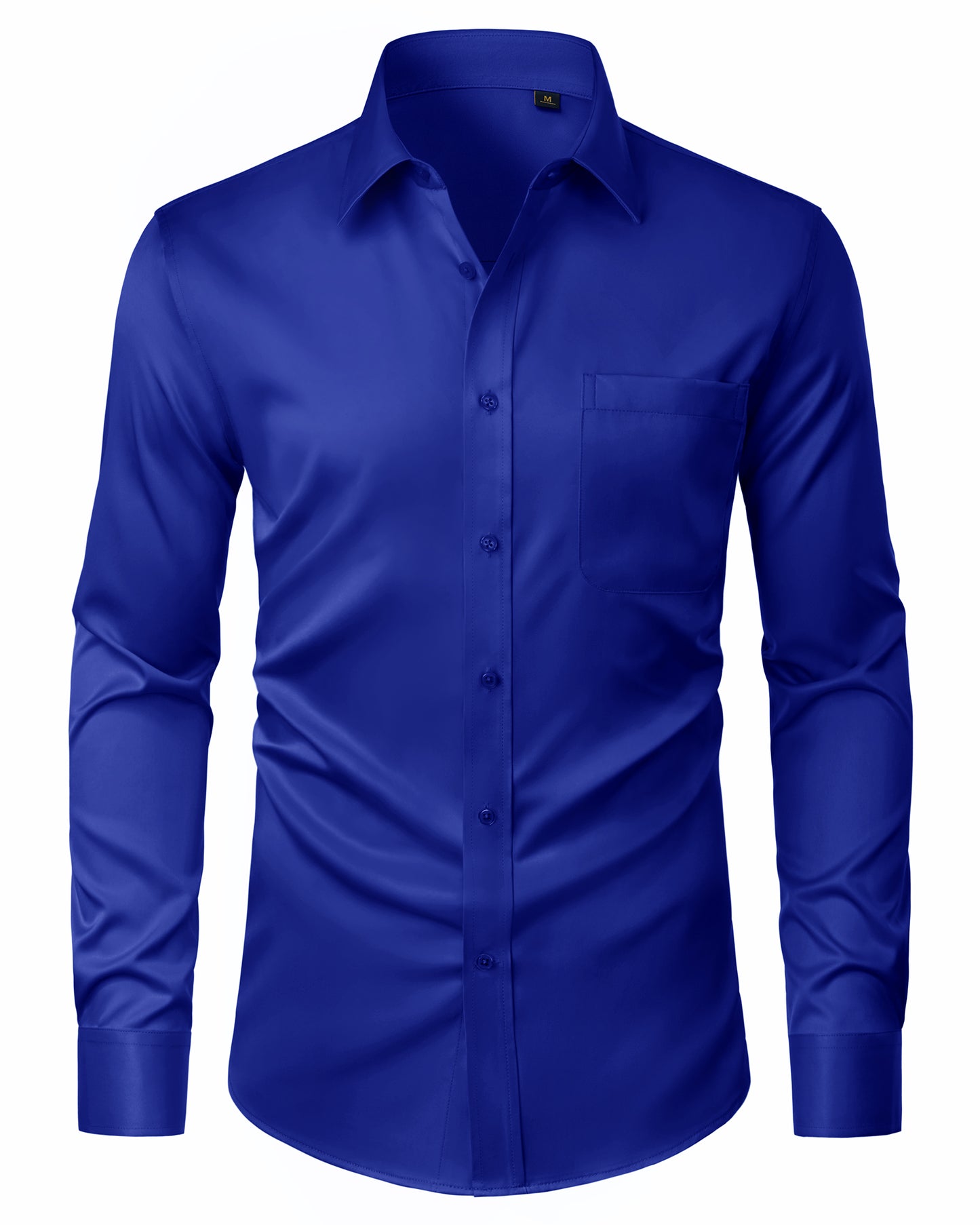 J.VER Men's Dress Shirts Stain Shield Long Sleeve Shirt