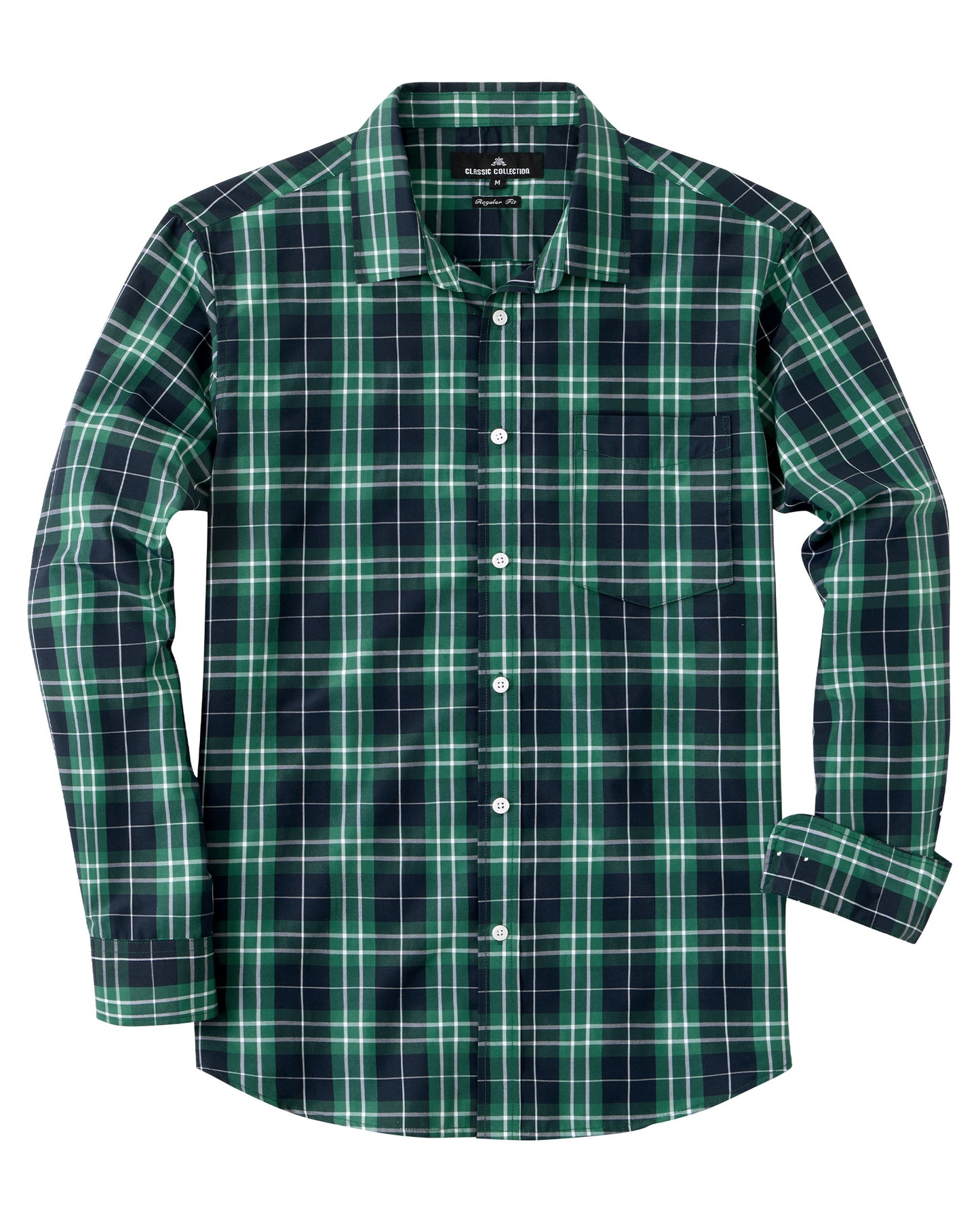 J.VER Mens Button Down Shirts Casual Long Sleeve Dress Shirt