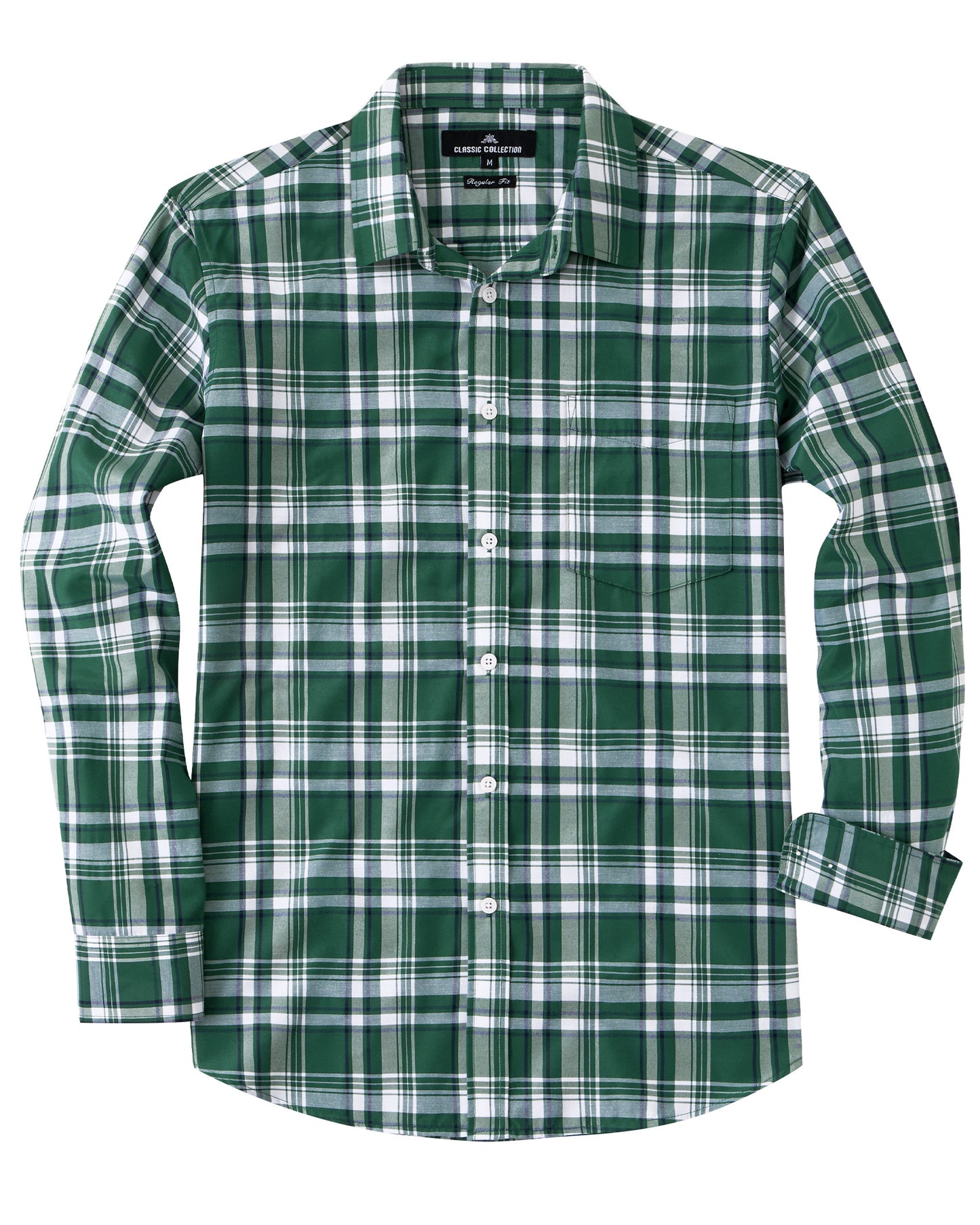 J.VER Mens Button Down Shirts Casual Long Sleeve Dress Shirt