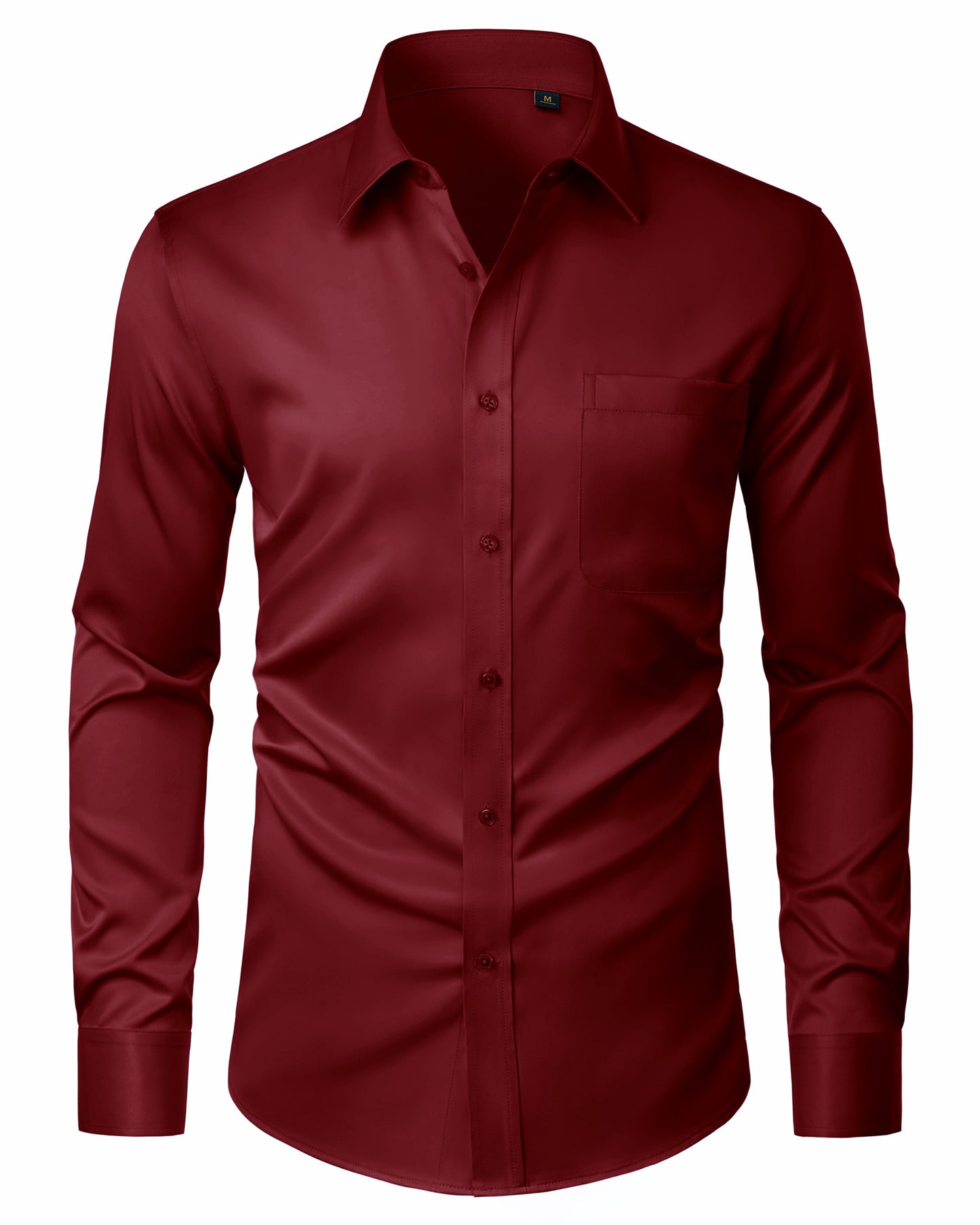 J.VER Men's Dress Shirts Stain Shield Long Sleeve Shirt
