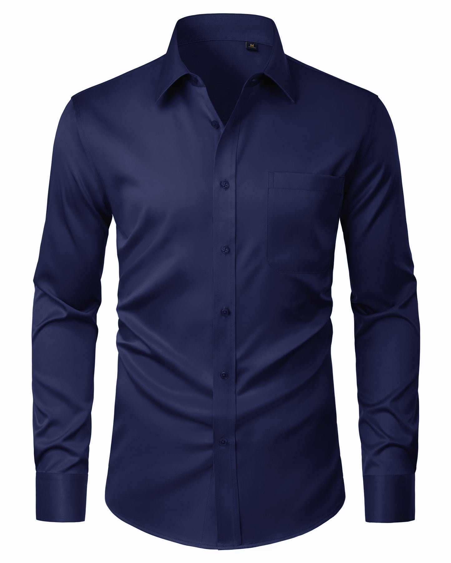 J.VER Men's Dress Shirts Stain Shield Long Sleeve Shirt