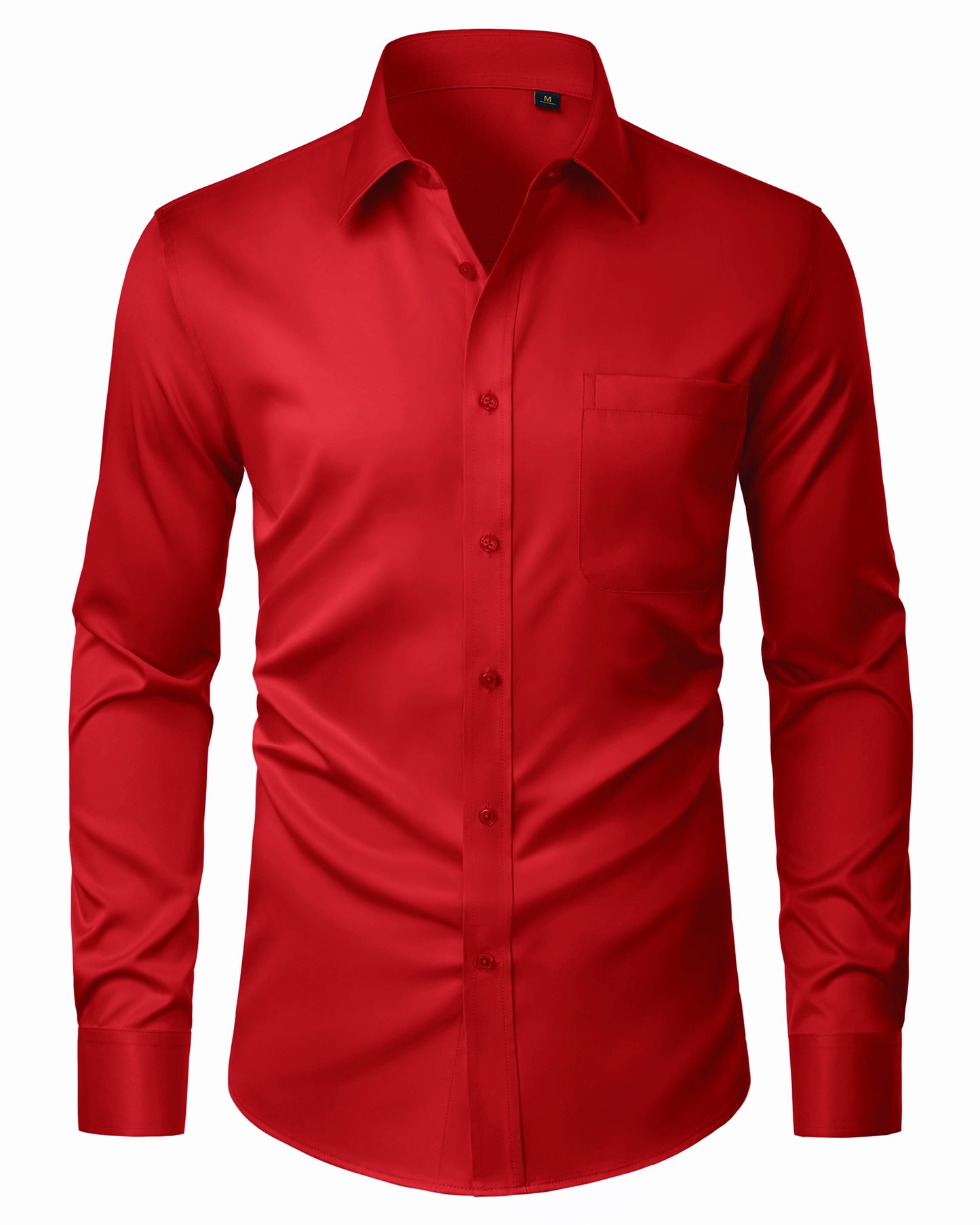 J.VER Men's Dress Shirts Stain Shield Long Sleeve Shirt