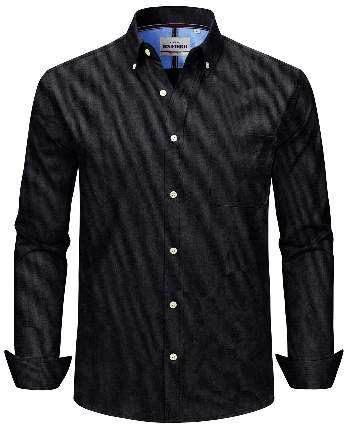 Stretch Oxford Dress Shirts for Men