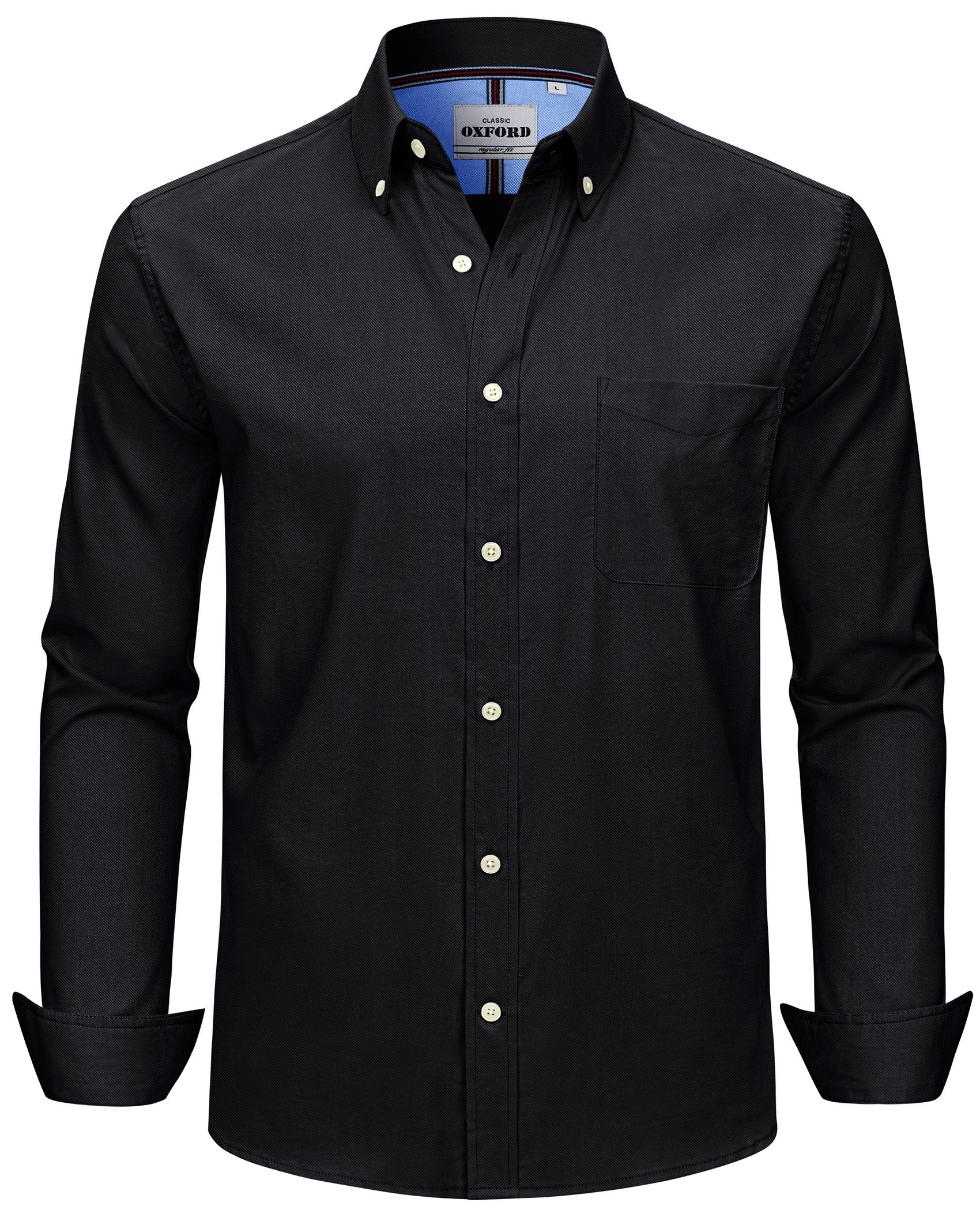Stretch Oxford Dress Shirts for Men