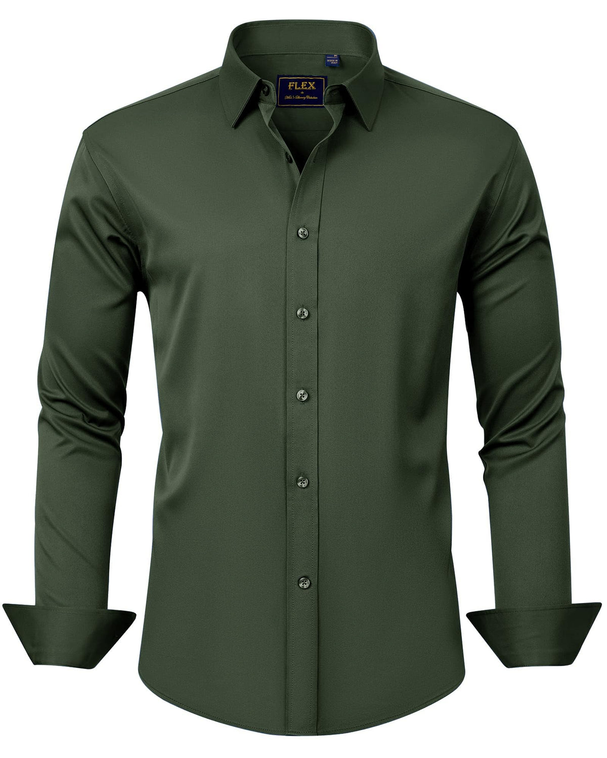 J.VER Solid Stretch Wrinkle-Free Formal Shirt