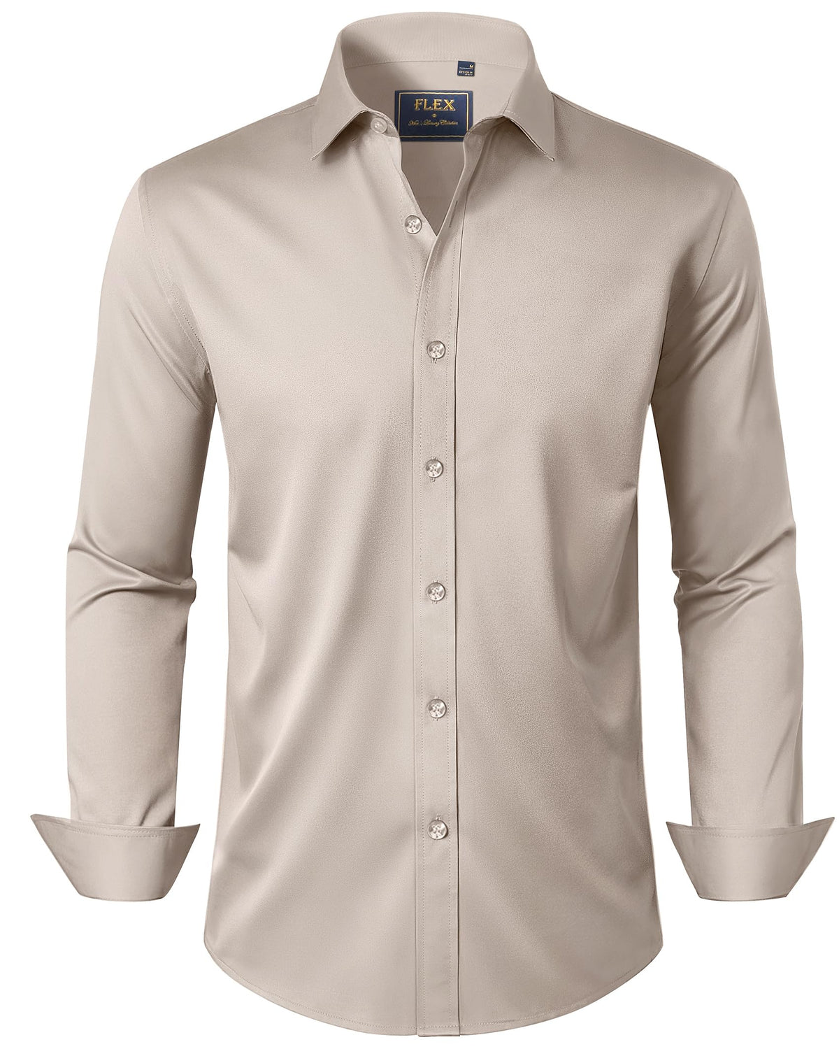 J.VER Solid Stretch Wrinkle-Free Formal Shirt