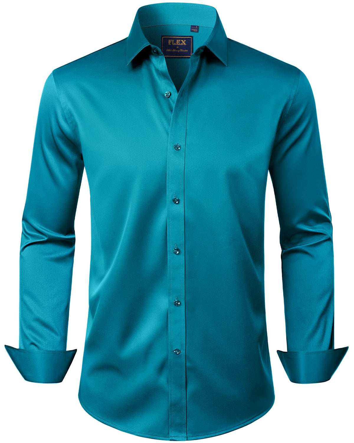 J.VER Solid Stretch Wrinkle-Free Formal Shirt