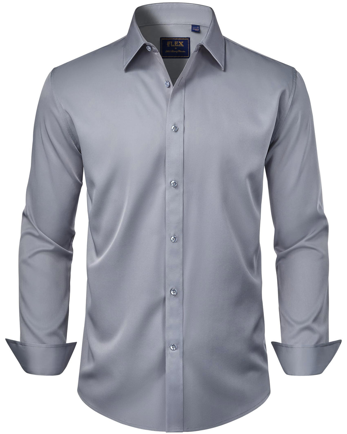 J.VER Solid Stretch Wrinkle-Free Formal Shirt