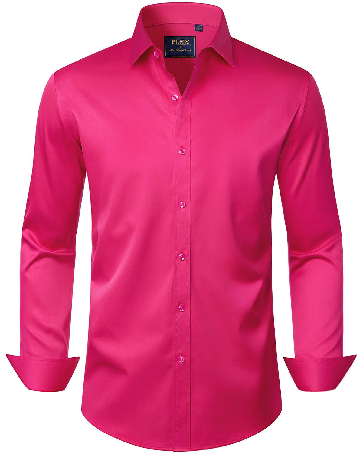 J.VER Solid Stretch Wrinkle-Free Formal Shirt