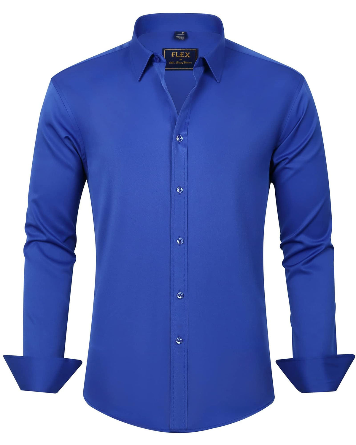 J.VER Solid Stretch Wrinkle-Free Formal Shirt