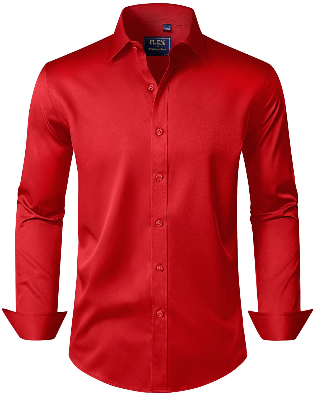 J.VER Solid Stretch Wrinkle-Free Formal Shirt
