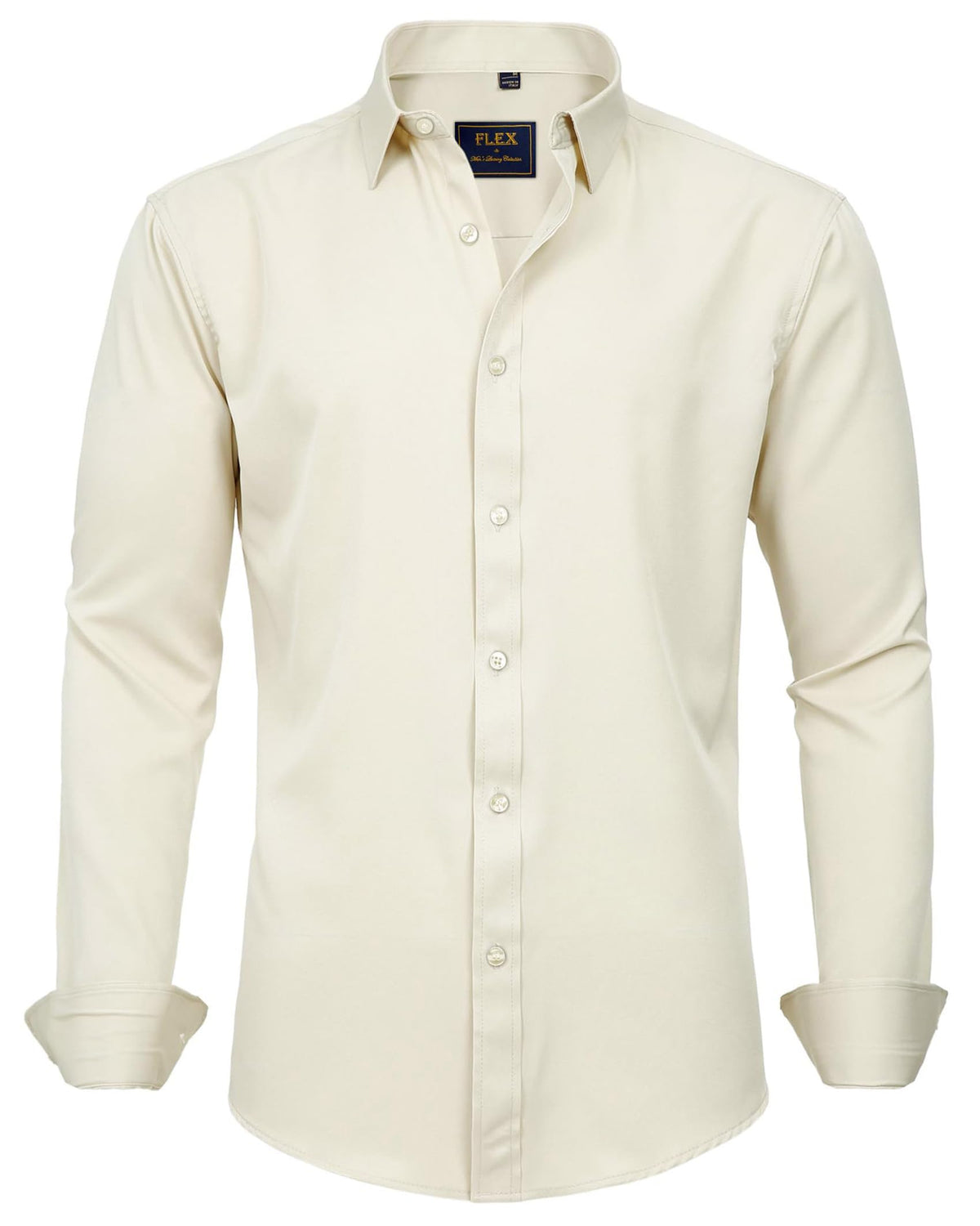 J.VER Solid Stretch Wrinkle-Free Formal Shirt