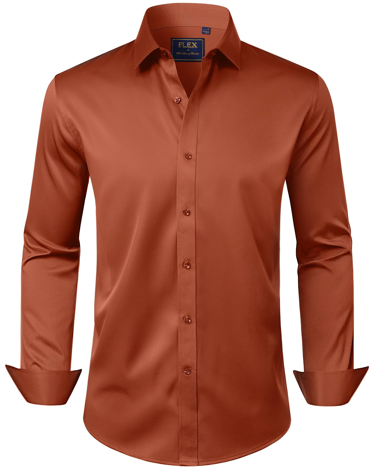 J.VER Solid Stretch Wrinkle-Free Formal Shirt