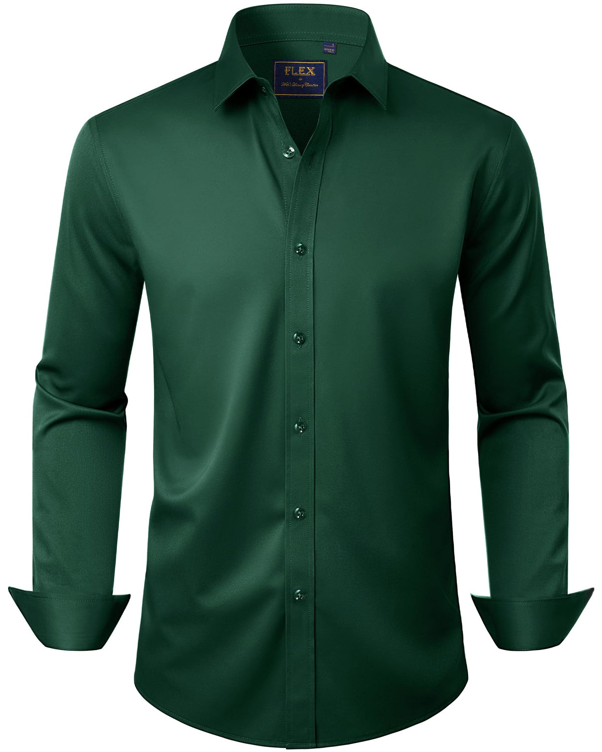 J.VER Solid Stretch Wrinkle-Free Formal Shirt